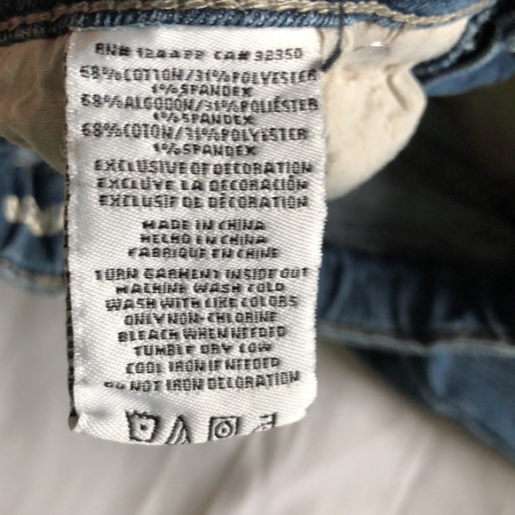 Giles size 10 DKNY boyfriend blue jeans with adjustable waistband - Picture 7 of 12